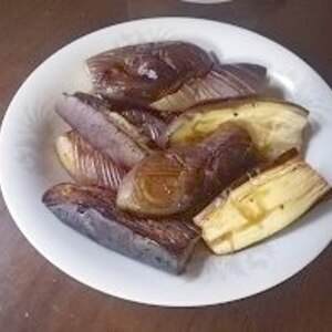 冷やして美味しい　茄子の煮びたし